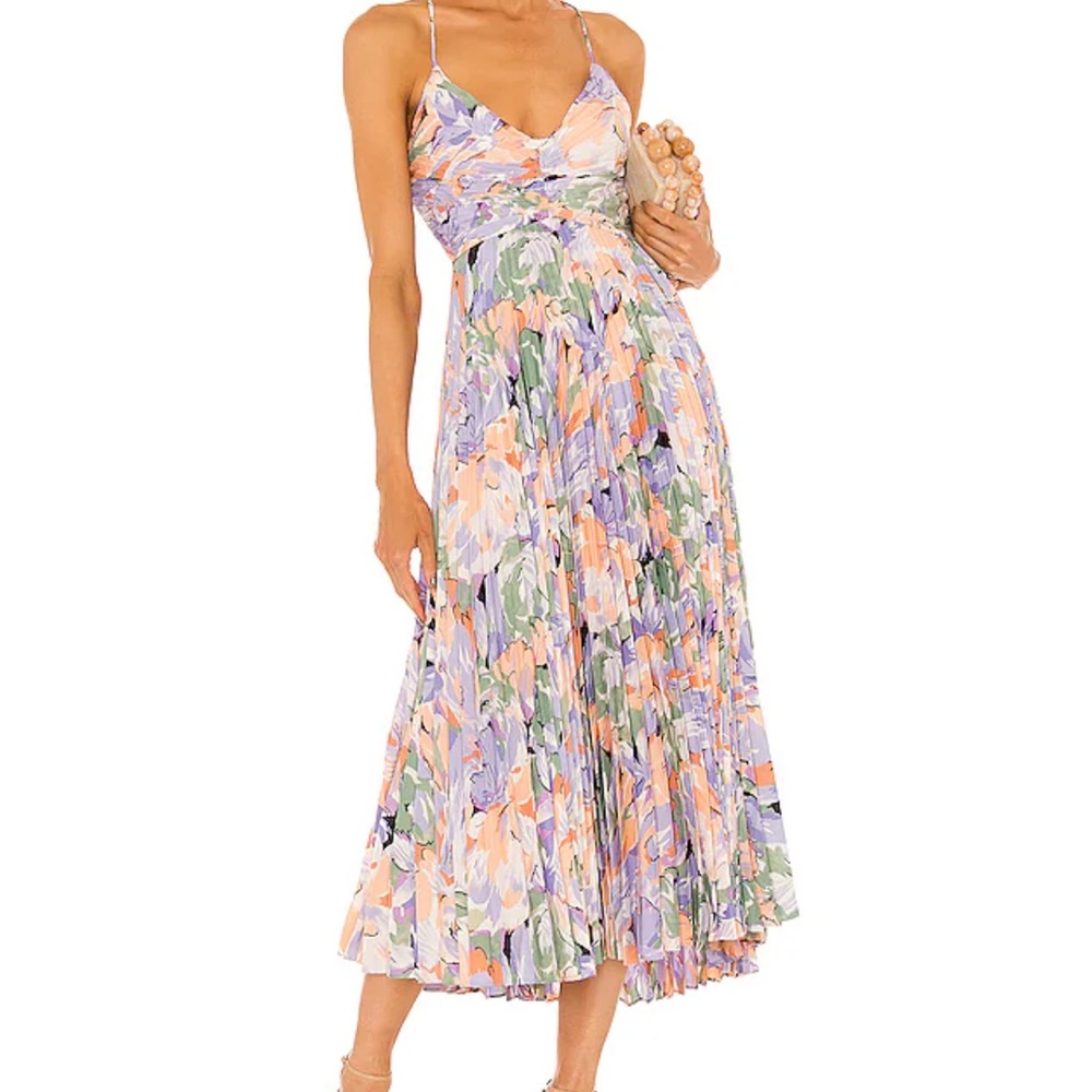 Blythe Dress in Coral Multi
ASTR the Label